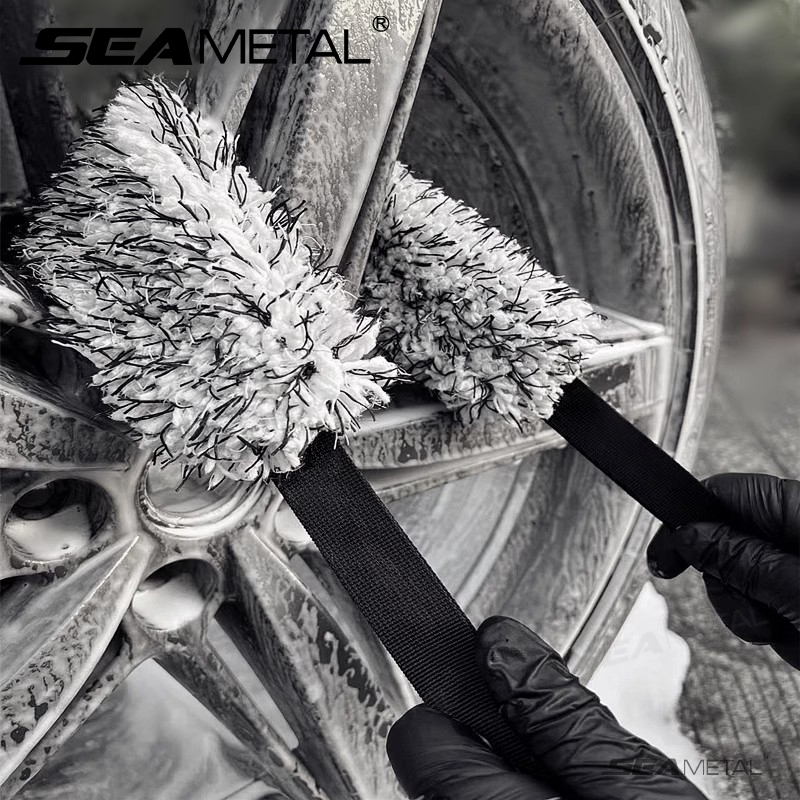 Interior Detailing Kit - SEAMETAL Microfiber Car Wheel Wash Towel