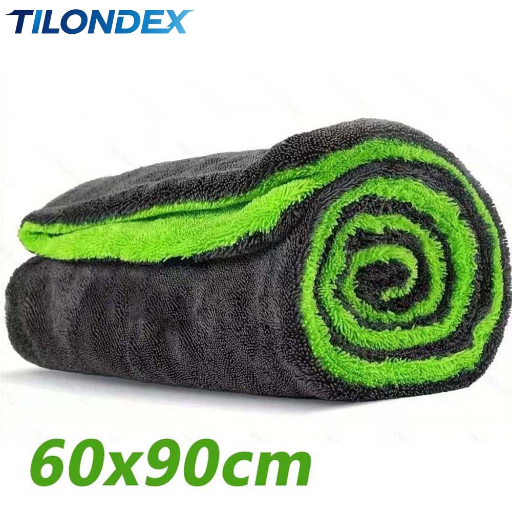 1PC 1000GSM Dual-Sided Microfi - Microfiber Towel Detailing 评论和价格