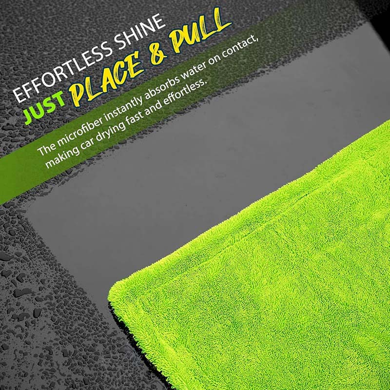 1PC 1000GSM Dual-Sided Microfi - Microfiber Towel Detailing 评论和价格