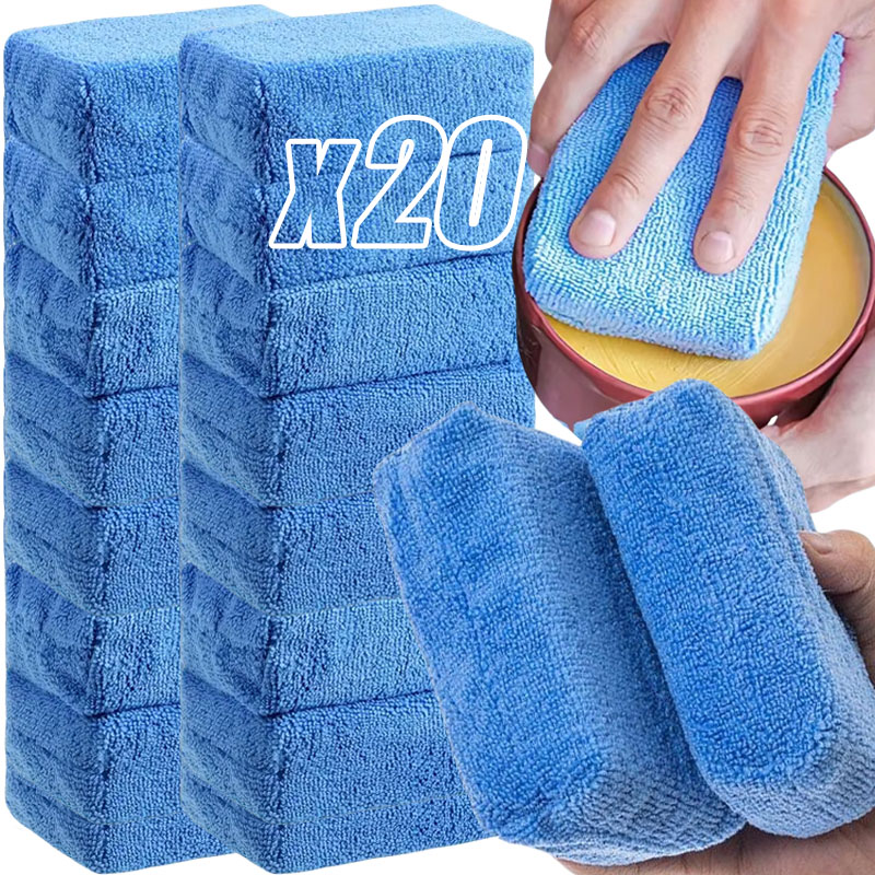 1/20pcs Car Wax Applicator Pad - Clay Bar Lubricant 评论和价格