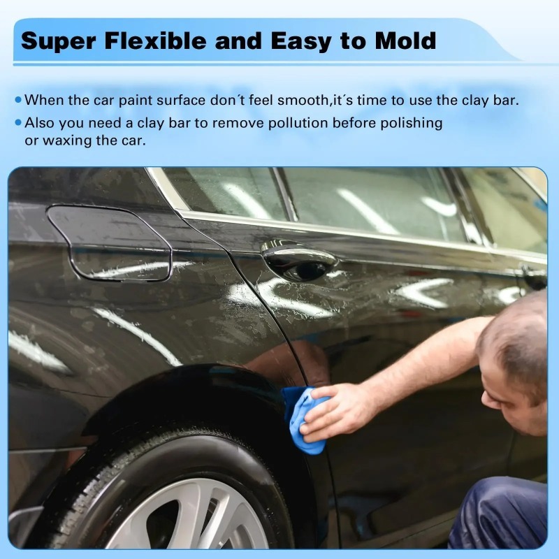 1/2Pcs Car Cleaning Clay Bar W - Clay Bar Lubricant 评论和价格